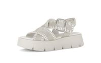 Gabor Damen Plateau Sandalen Roze Leer Gesp Hakhoogte 2-3 cm