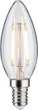 Paulmann LED kaars Filament E14 DC 24V 160lm 2W 3000K dimbaar Helder