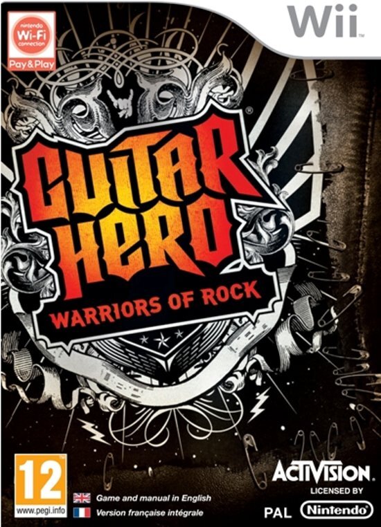 Activision Blizzard Guitar Hero, Warriors of Rock (Game Only) Wii