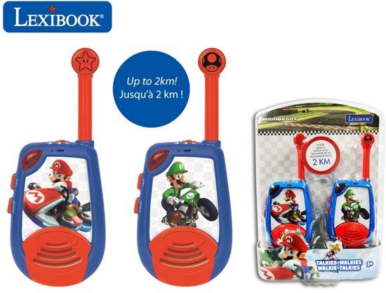 Lexibook Mario Kart Digitale walkie-talkies