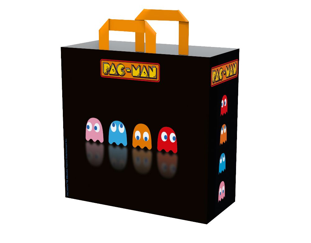 Konix Pac-Man Shopping Bag Black