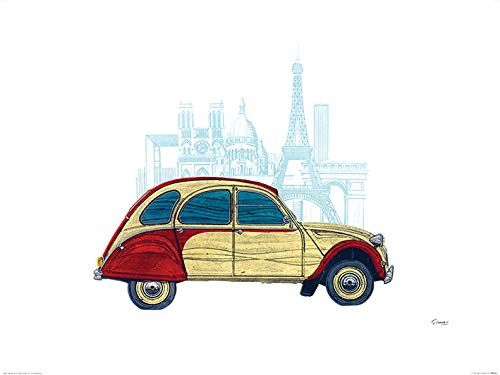 The Art Group CV Paris Barry Goodman Art Print - 60 x 80 cm