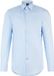 Hugo Boss BOSS Hank slim fit overhemd - popeline - blauw - Strijkvriendelijk - Boordmaat: 45