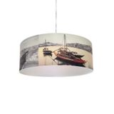 Theluz 451/50 Plafondverlichting E27 LED Zwart/Geel