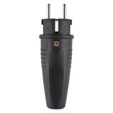 ABL, Expert Schuko plug 100000043 (TPE) zwart sv IP44 3x2,5 (CEE 7/7)