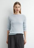 Comma Strickpullover lichtblauw