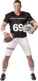 Fiestas Guirca Quarterback Rugby Speler Nummer 69 - Man