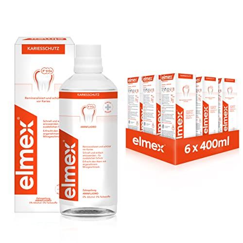elmex Mondspoeling Cariësbescherming - 6 x 400 ml