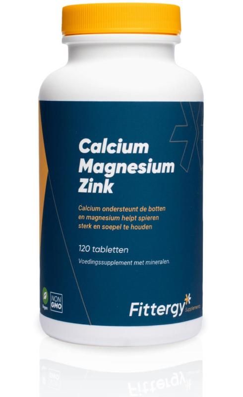 fittergy Calcium Magnesium Zinc 120 Tablets