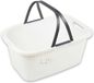 Wooners Panier à linge avec poignées - Blanc - Plastique - German design award 2019