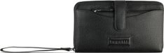 Bugatti Elsa Portemonnee RFID-bescherming Leer 19 cm - Dames - Horizontaal - Zwart