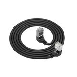 ACT DA7901 câble réseau Noir 1 m Cat6a U/FTP (STP)