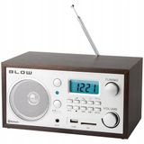 Blow - Draagbare analoge radio - AM/FM-radio-ontvangst - LCD-display - Met klok en wekker