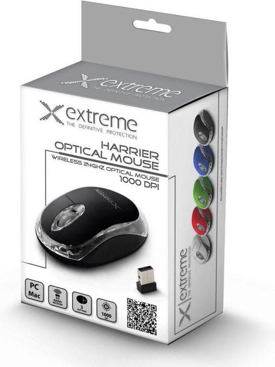 Esperanza XM105K Wireless Mouse - Black