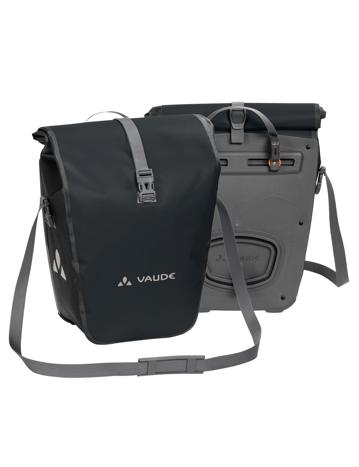 Vaude Aqua Back Dubbele Fietstas - 48 Liter - Zwart