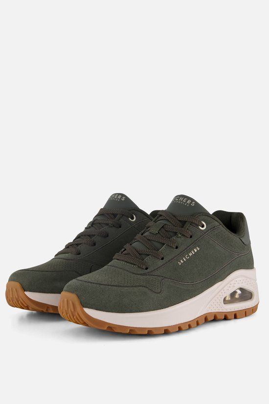 Skechers UNO RUGGED-CHILLPROOF Dames Sneakers - Olive