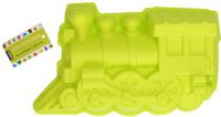 Sorbo Silicone bakvorm train geel