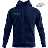 Givova Sportsweater Polarfleece 500 Blauw XL