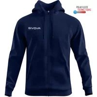 Givova Sportsweater Polarfleece 500 Blauw XL