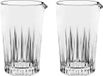 Bormioli Rocco 2x Luxe glazen water karaffen van 550 ml Optima