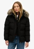 Superdry EVEREST 5 BAFFLE PUFFER JKT Dames Jas - Black