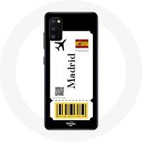 Maniacase Etui voor Samsung Galaxy S20 Air ticket Madrid Spanje