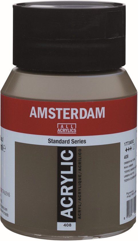 Amsterdam Standard Acrylverf - 408 Omber Naturel - 500ml