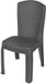 GARRONDA 1x Tuinstoel, stapelbaar, rotanlook, antraciet, GD-0271
