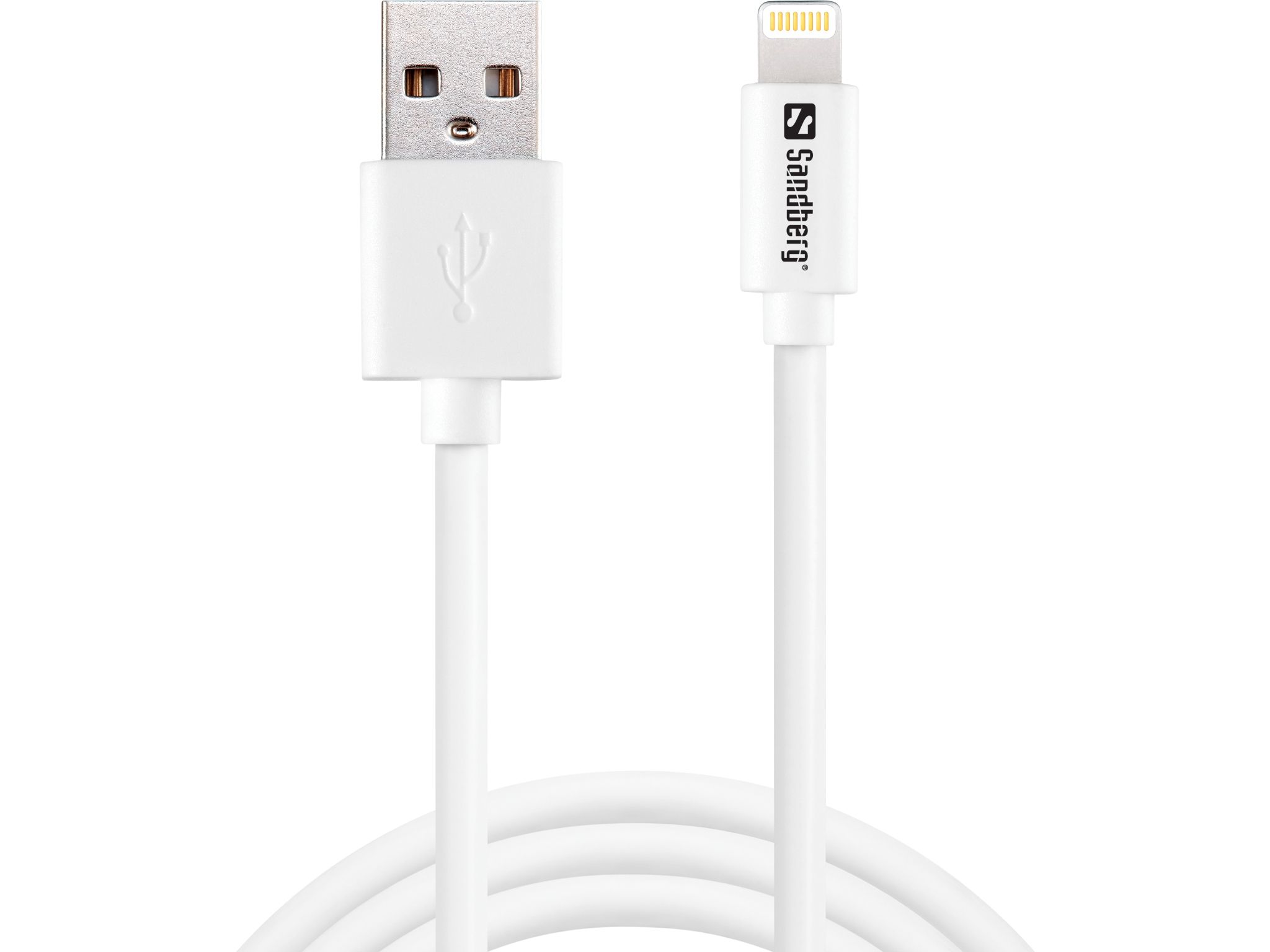 Sandberg USB to Lightning Cable - 1m - White