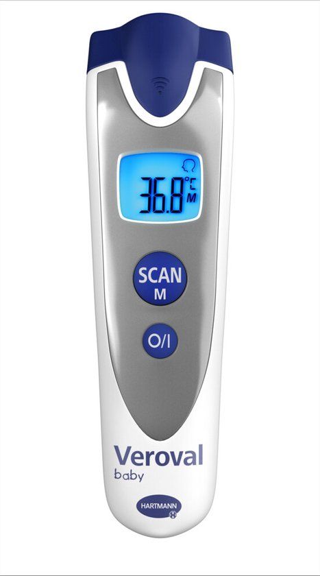Veroval Baby 3-in-1 infrarood koortsthermometer - contactloze meting