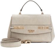 GUESS Melinda Top Handle Flap Bag Light Taupe Schoudertas