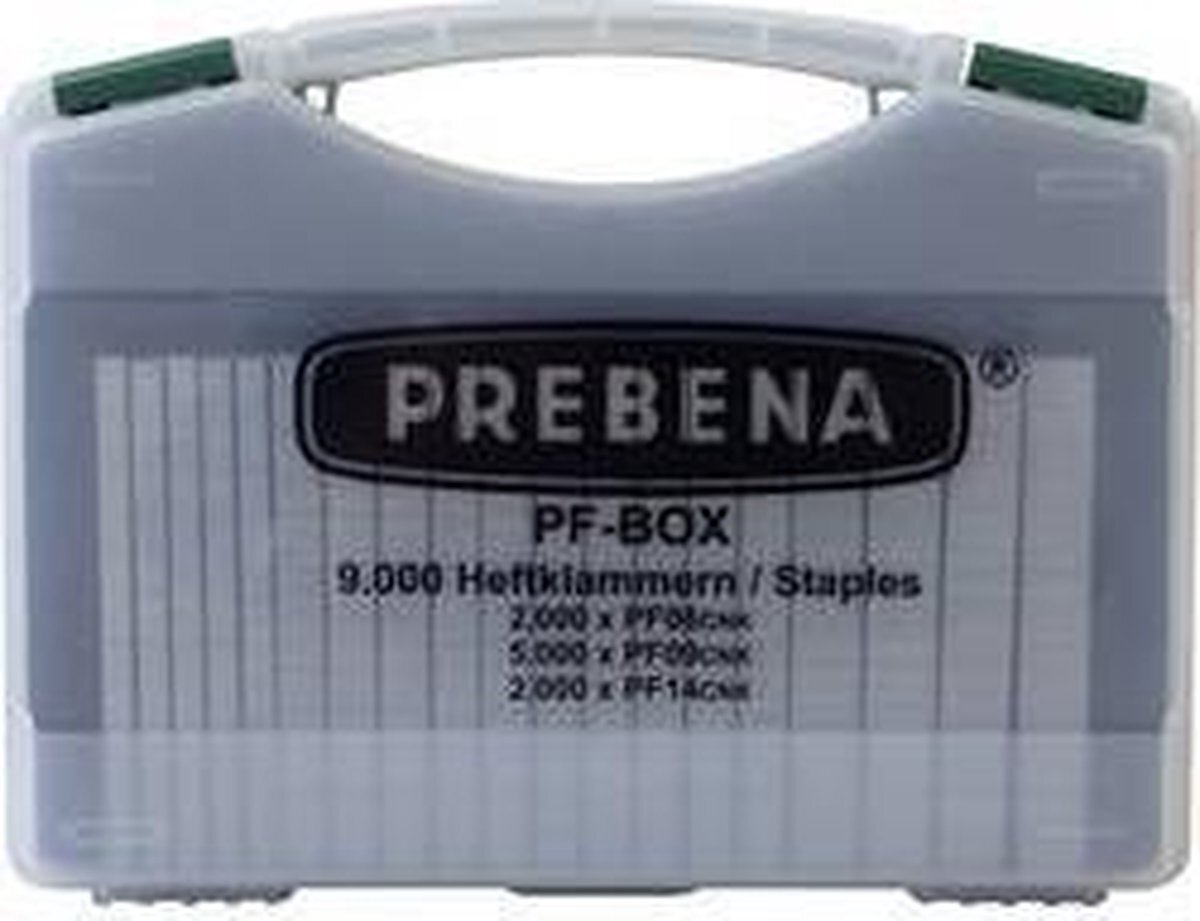 PREBENA Nietjes type PF 9000 stuk(s) PF-Box