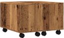 vidaXL Salontafel 60x60x38 cm bewerkt hout oud houtkleurig