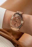 Guess Ritzy Quartz Analoog Horloge Rose Gold
