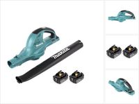 Makita DUB 361 T 2x 18 V / 36 V accu bladblazer blazer + 2x Makita BL 1850 5 Ah / 5000 mAh accu