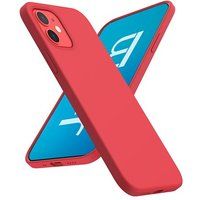 JAYM POP Achterzijde behuizing voor mobiele telefoon - vloeibaar silicone - rood - voor Apple iPhone 16e