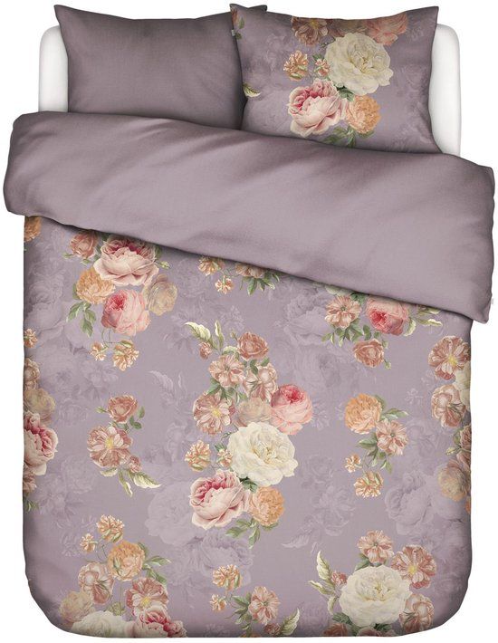 Essenza Orianna Dekbedovertrek Pale purple - Tweepersoons – 200x200/220 cm