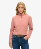 Superdry Korte Polar fleecetrui met halve rits Dames Truien