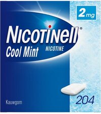 Nicotinell Kauwgom Cool Mint 2mg - 204 stuks