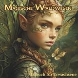 Magische Waldwesen: Fantasy-Malbuch für Erwachsene – Magie zum Ausmalen mit Feen, Kobolden, Waldkindern & mehr (50 Motive)