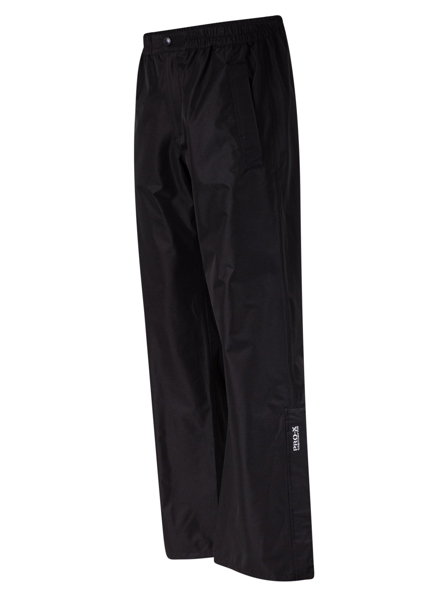 Pro-X Elements Zwarte extra korte dames regenbroek Majola XL