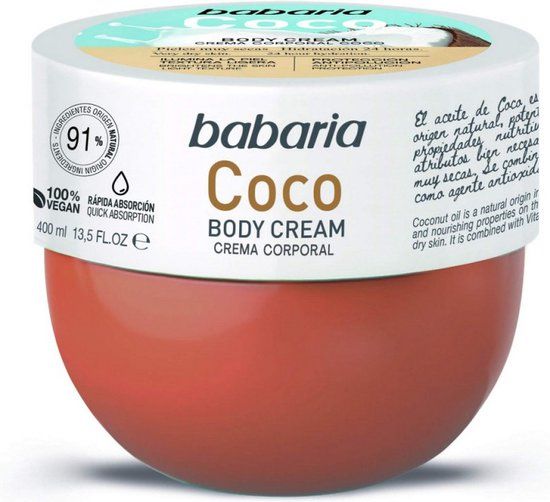 Babaria Coconut Body Cream (400 ml)