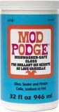 Mod Podge Decoupage Lijm/sealer/finish - Afwasmachinebestendig - 946ml