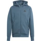 adidas Sportswear Z.N.E. Premium Trainingsjack met Capuchon - Heren - Turquoise