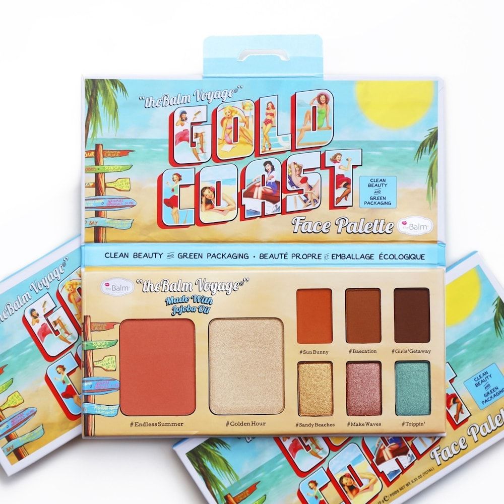 TheBalm Gold Coast Face Palette 10