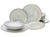 CreaTable, 14438, Serie Stone Grey, bordenset 12-delig