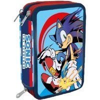4KidsOnly Sonic gevulde etui - 44 delig
