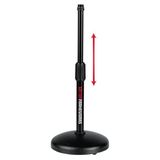 Gator Frameworks Desktop Microfoonstatief met ronde verzwaarde basis en verstelbare hoogte (GFW-MIC-0501)