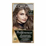 L'Oréal Préférence Permanente Haarkleuring 6.21 Zeer licht koel bruin - Voordeelverpakking