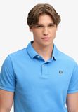 Superdry Vintage Destroy Korte Mouw Poloshirt Blauw 3XL Man